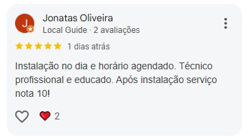 Avaliação Google PomboNet 4